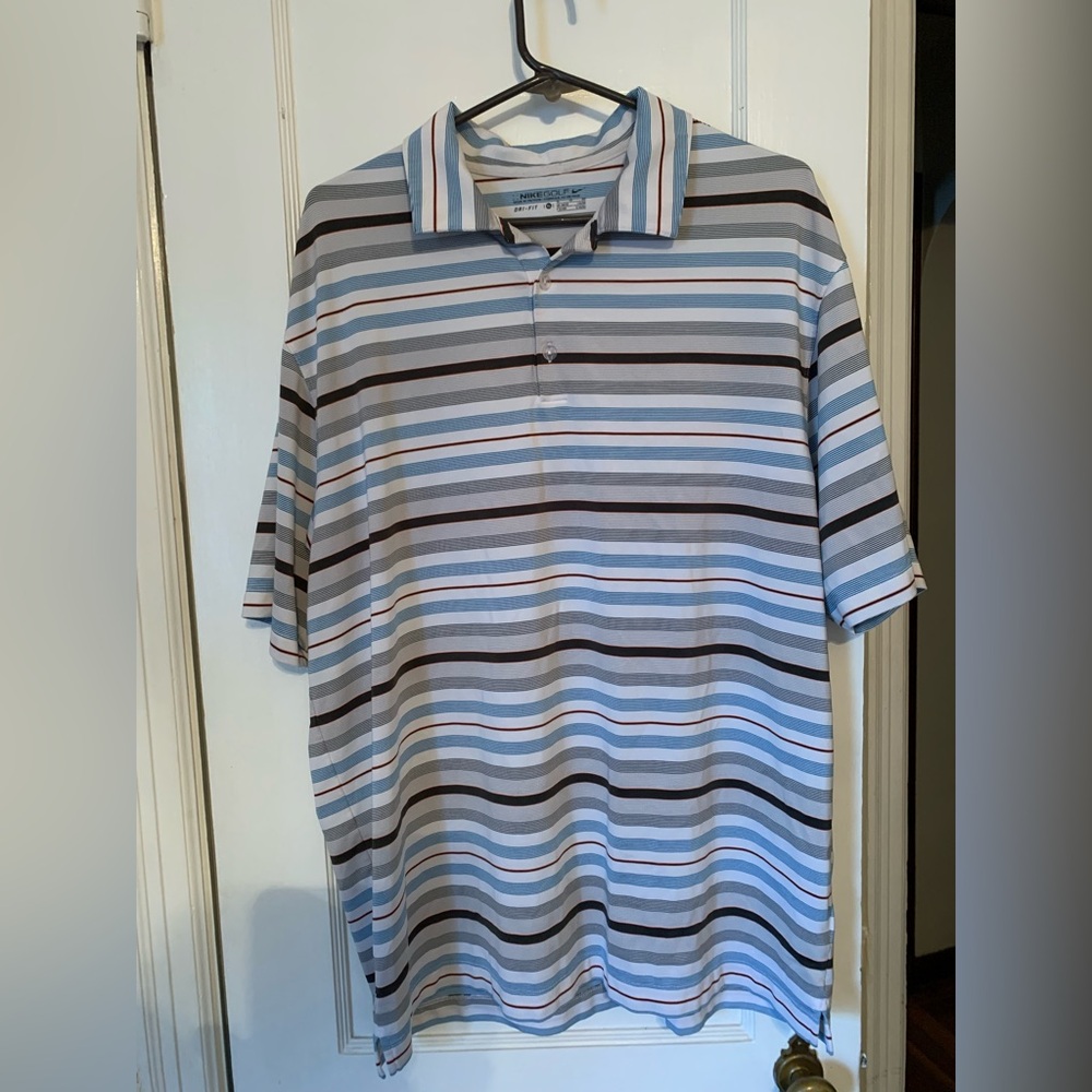 Nike Dri-FIT Multicolor Striped Shirt XL